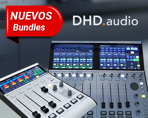 Bundles Consolas de audio DHD SX2 y DHD DX2